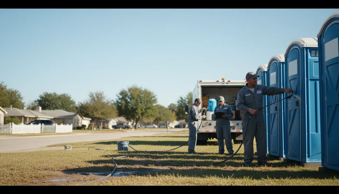 Long-Term Portable Toilet Rental in Kendall, WI near me